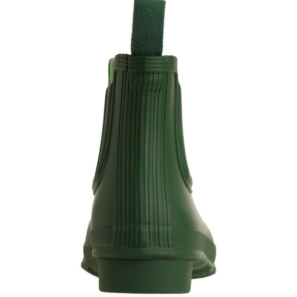 🔹️ HUNTER🔹️ Original Chelsea Green Rain Size 6 Boots - Picture 4 of 5
